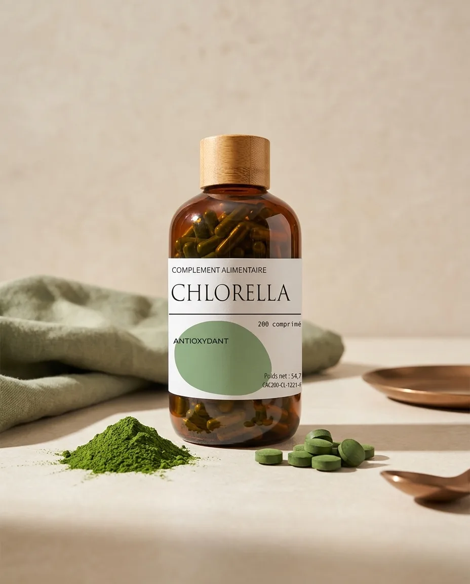 Chlorella 200 comprimés de 250mg