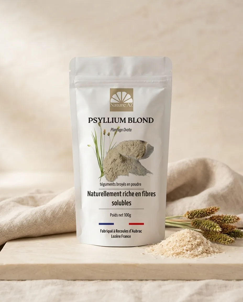Psyllium blond en poudre