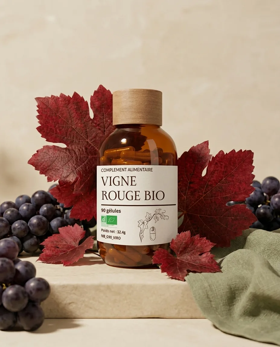 Vigne rouge Bio gélules