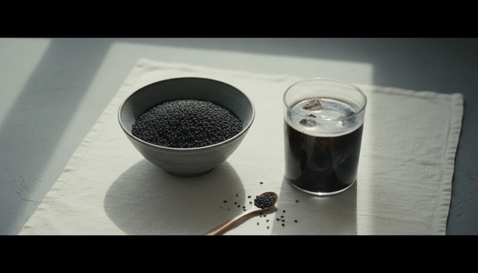 Black Sésame Latte : Bienfaits, IG bas, comparatif 2025 et recette