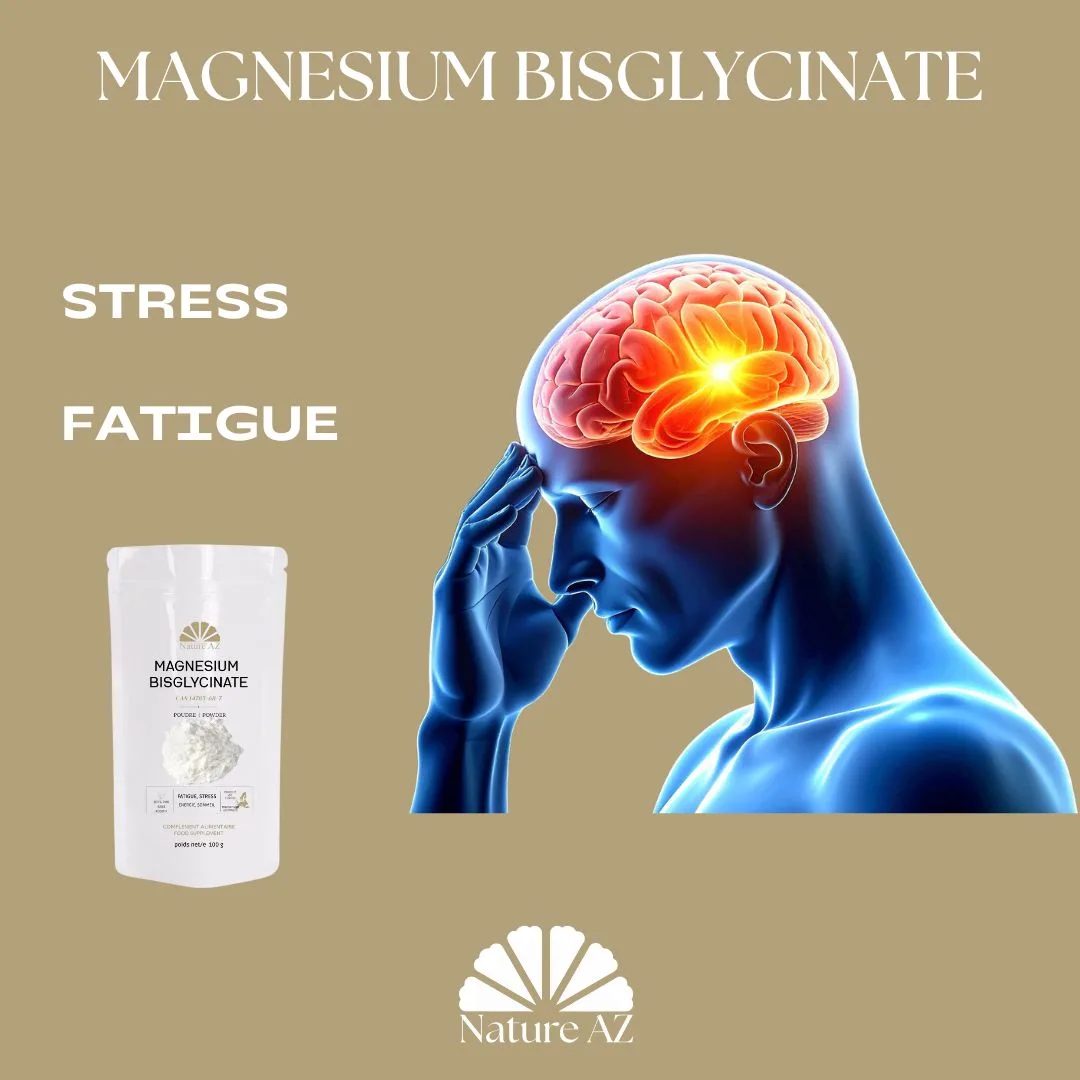 Magnésium bisglycinate poudre pure - sans additifs