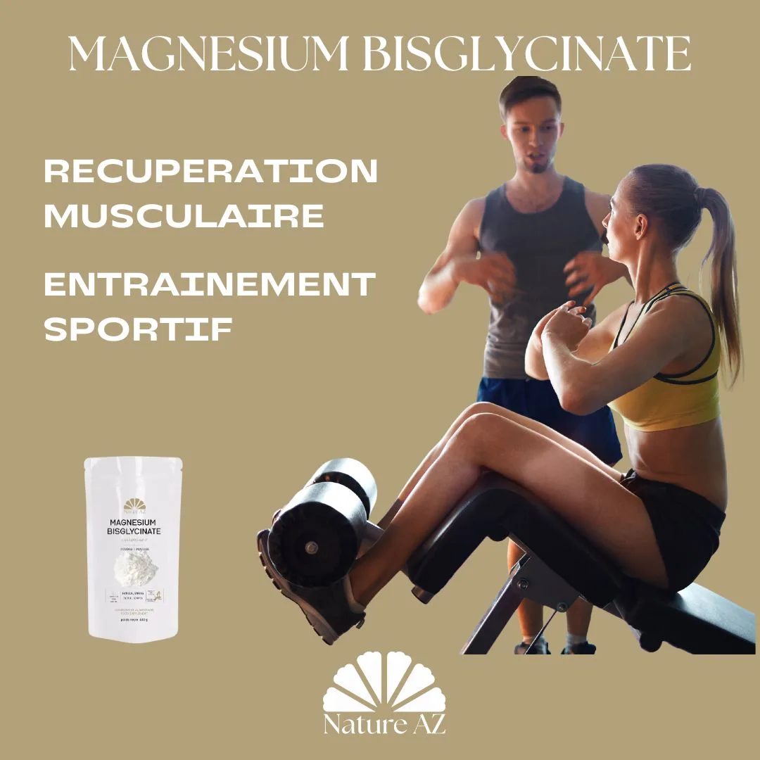 Magnésium bisglycinate poudre pure - sans additifs