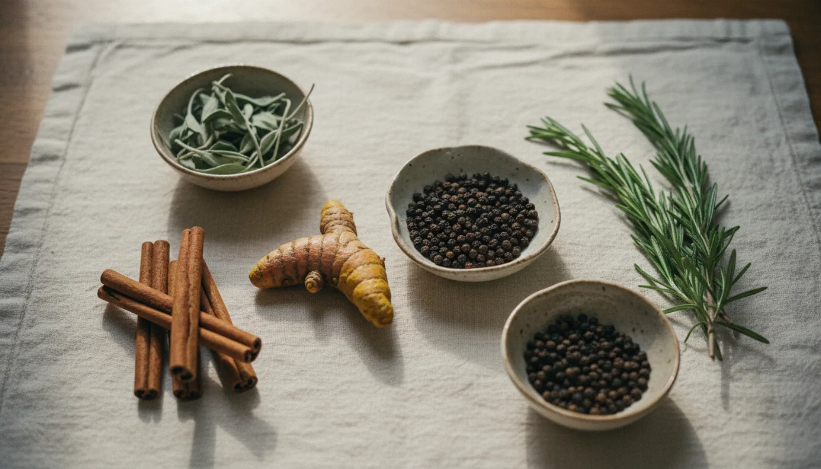6 épices et plantes pour améliorer la santé de votre cerveau