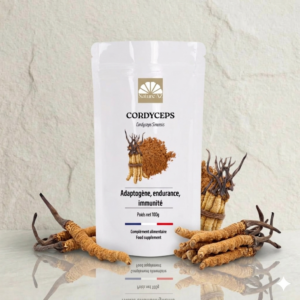 cordyceps poudre adaptogene stress vitalité