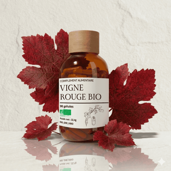 vigne rouge circulation veines