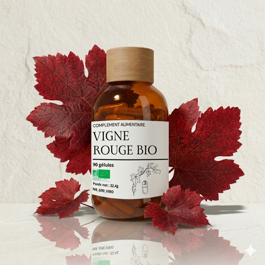 vigne rouge circulation veines