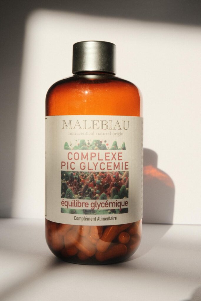 pic glycémie Malebiau gingembre bio, vinaigre bio et cannelle bio