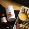 golden latte + biotine